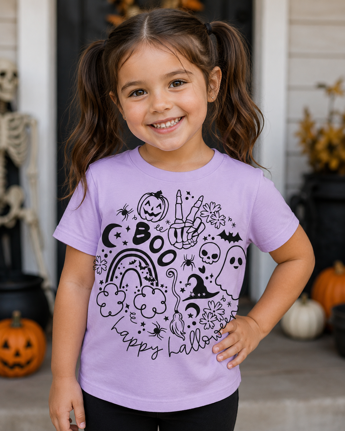 BOO TODDLER CREWNECK TSHIRT