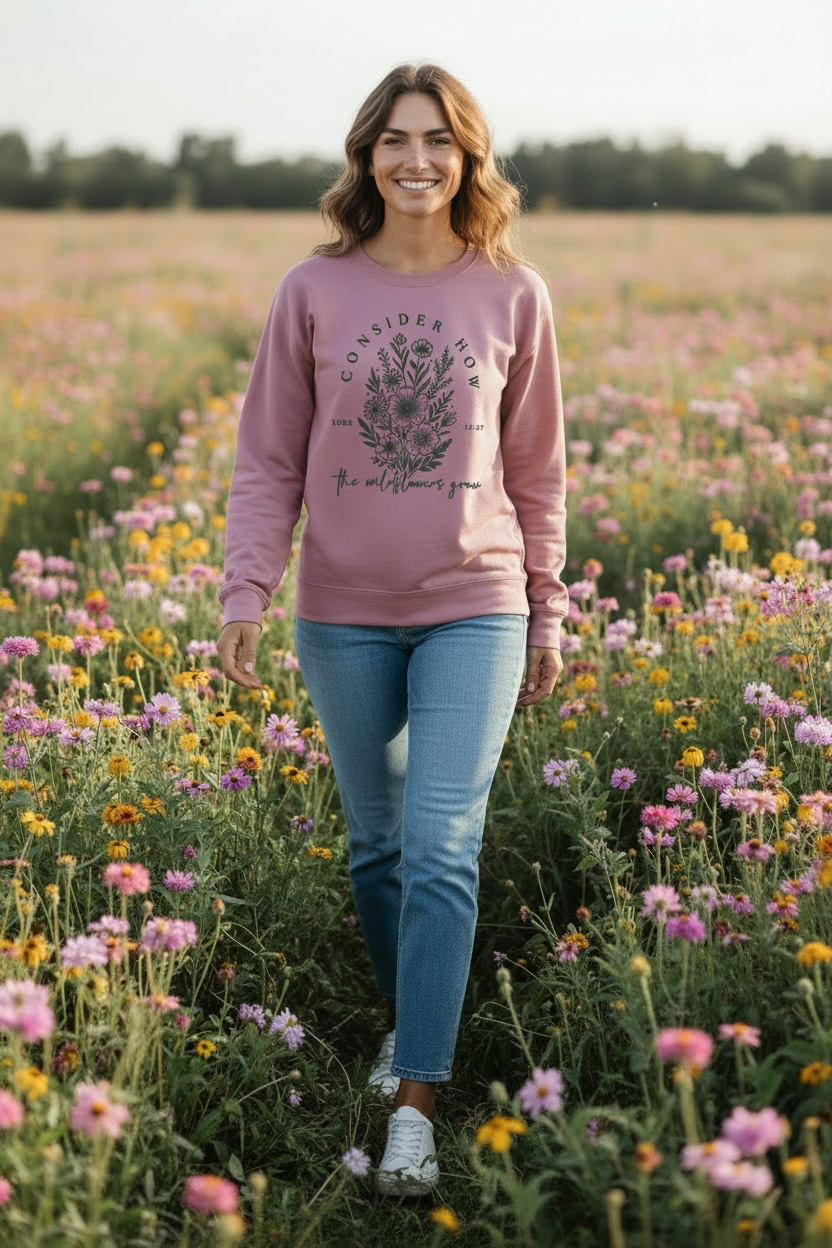CONSIDER HOW CREWNECK SWEATSHIRT