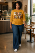 Cozy & Blessed Crew Neck Sweater