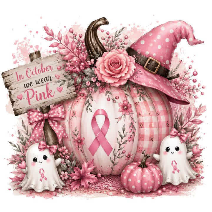FALL IN OCTOBER WE WEAR PINK T-SHIRT