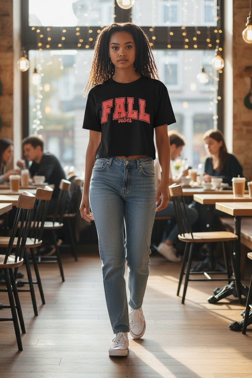 FALL VIBE CREWNECK TSHIRT