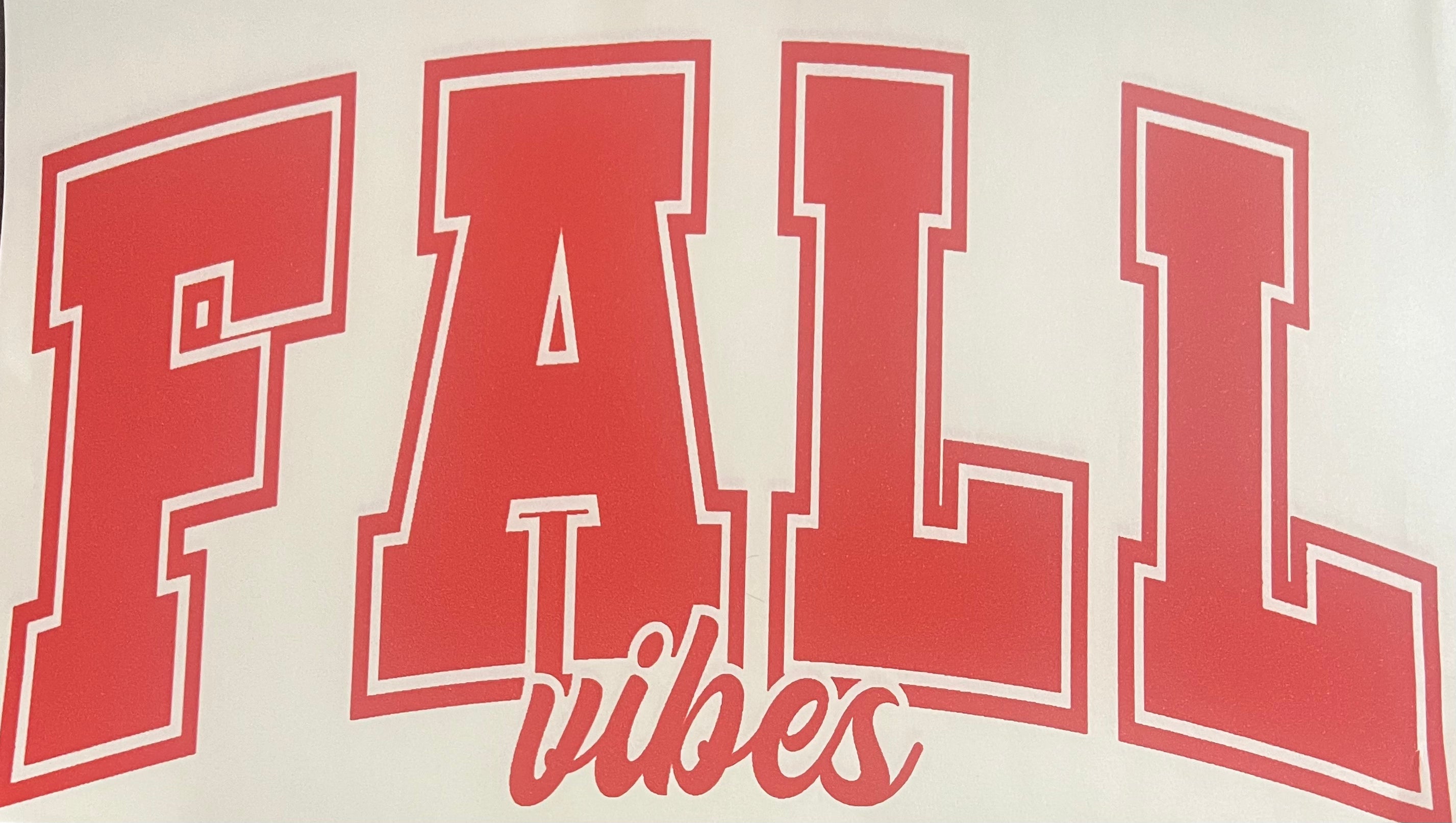 FALL VIBE CREWNECK TSHIRT
