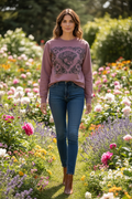 HIGHLAND COW CREWNECK SWEATSHIRT