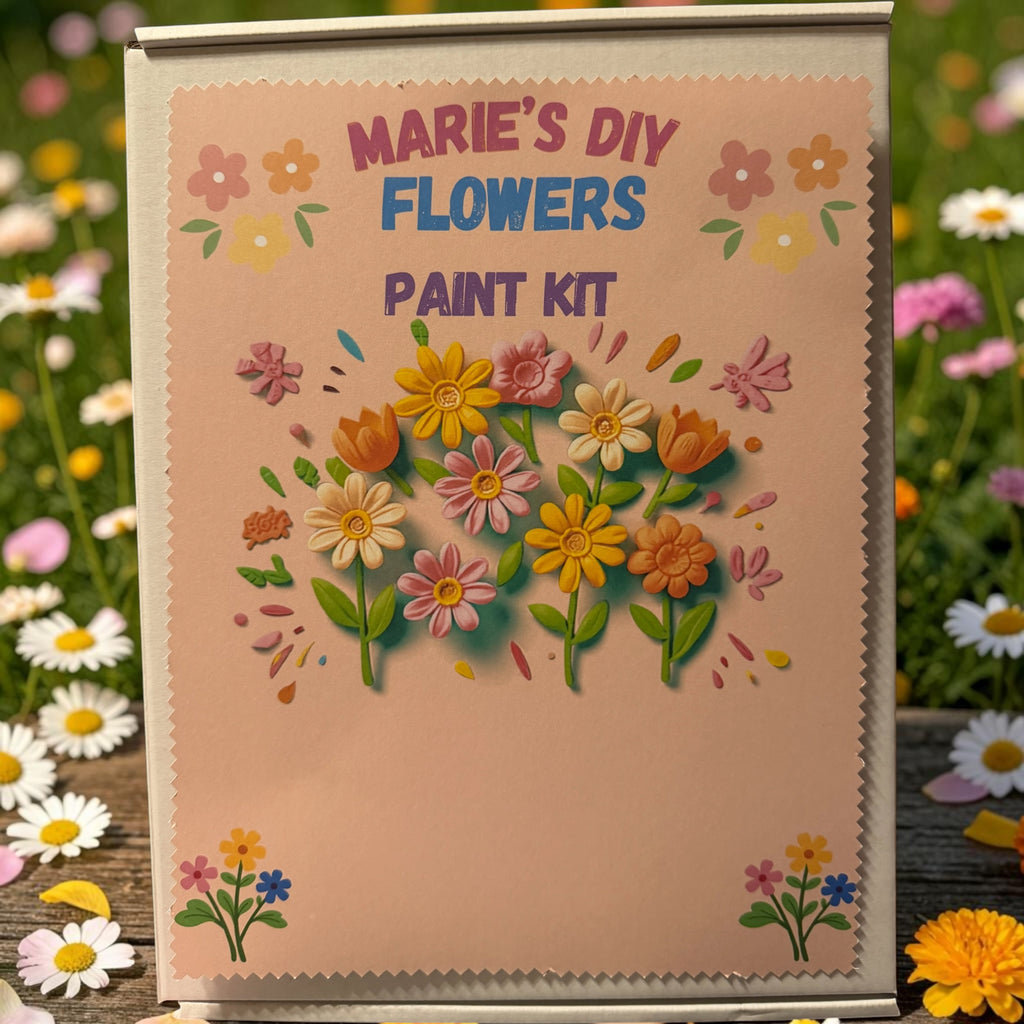 Marie’s DIY Flower Paint Kit