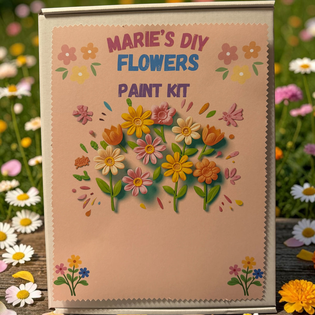 Marie’s DIY Flower Paint Kit