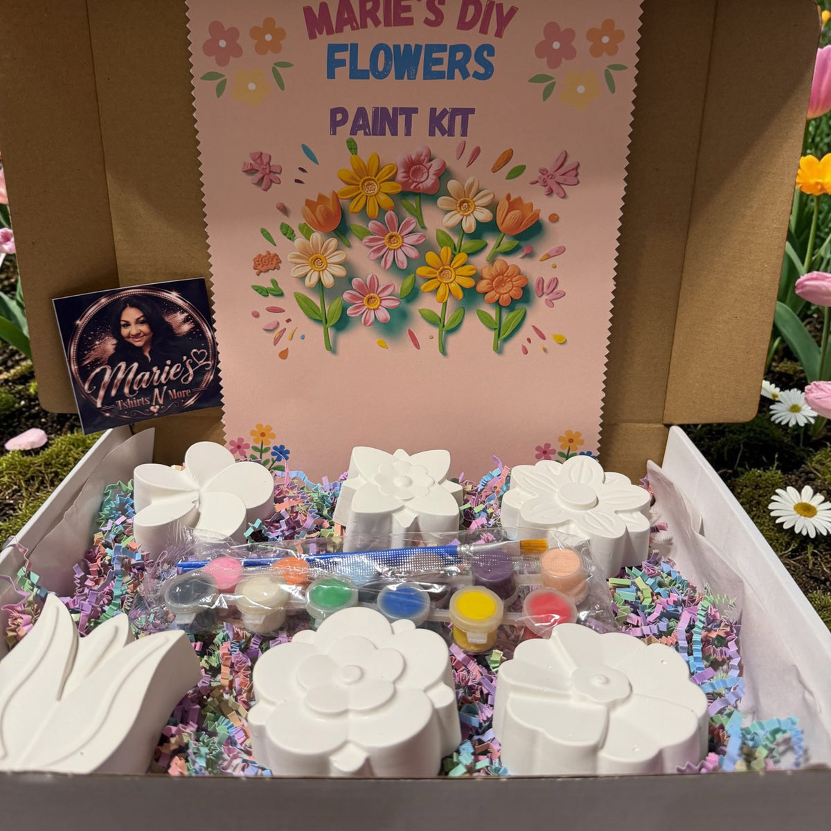Marie’s DIY Flower Paint Kit