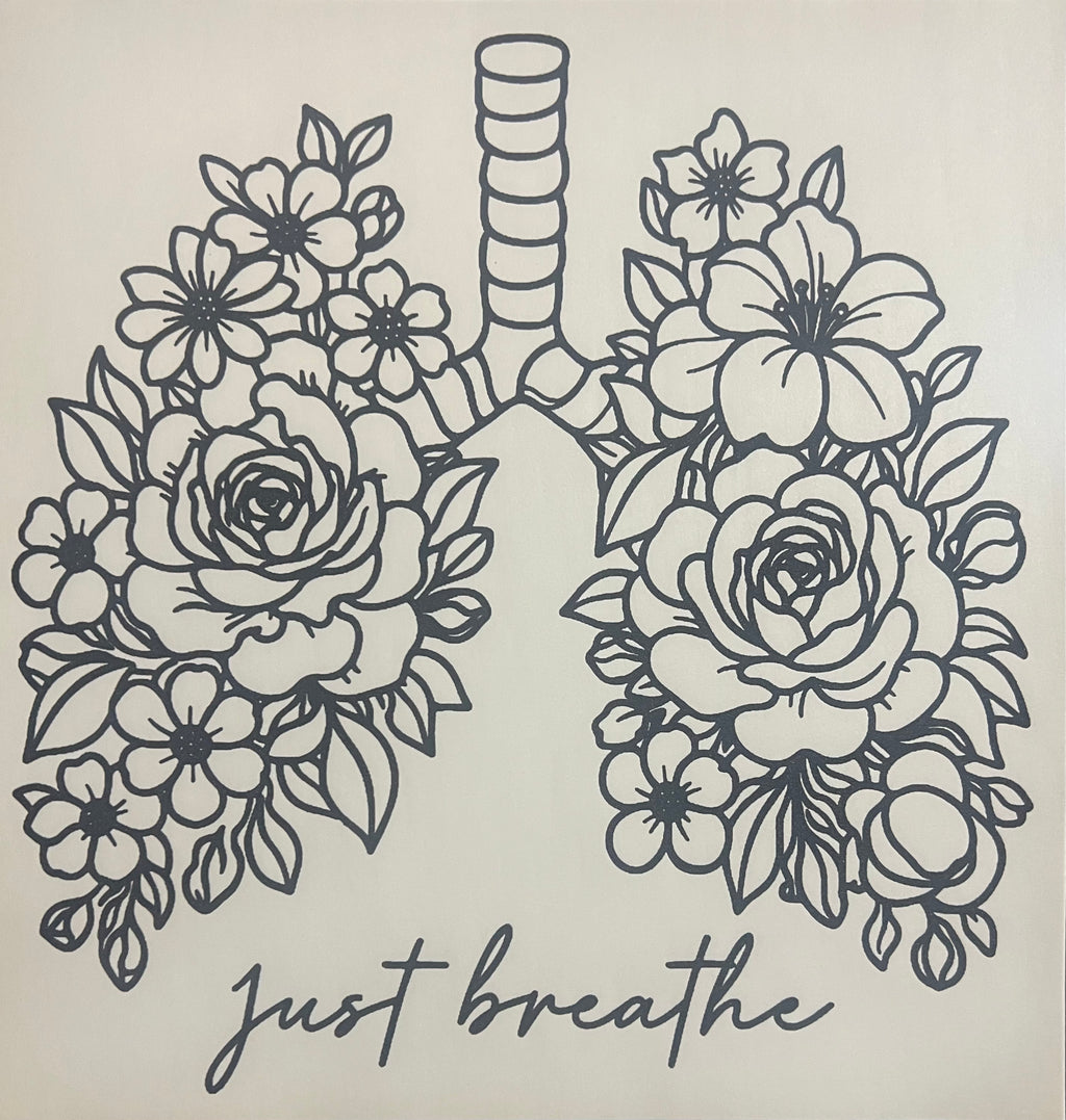 JUST BREATH  CREWNECK TSHIRT