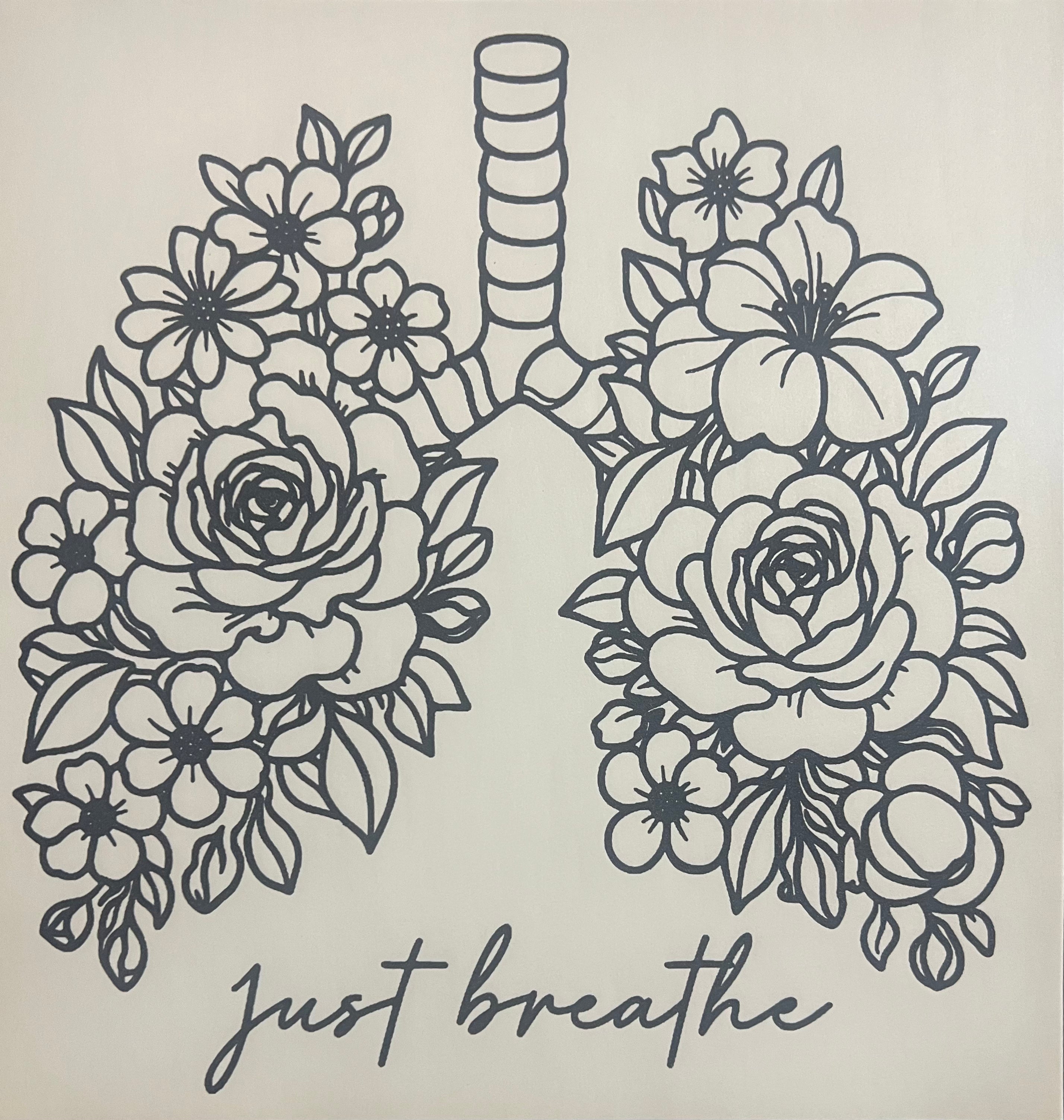 JUST BREATH  CREWNECK TSHIRT