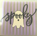 SPOOKY GHOST BRUSH STROKE