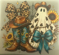 COWBOY GHOST BOOTS & BOWS