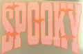 ORANGE STRIPED SPOOKY