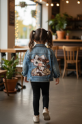 Baby Highland Cow Denim Jacket