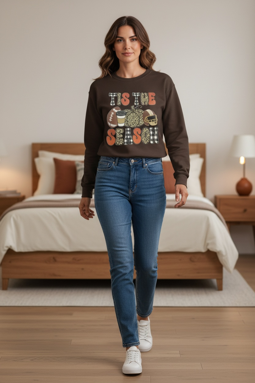 'TIS THE SEASON CREWNECK SWEATSHIRT