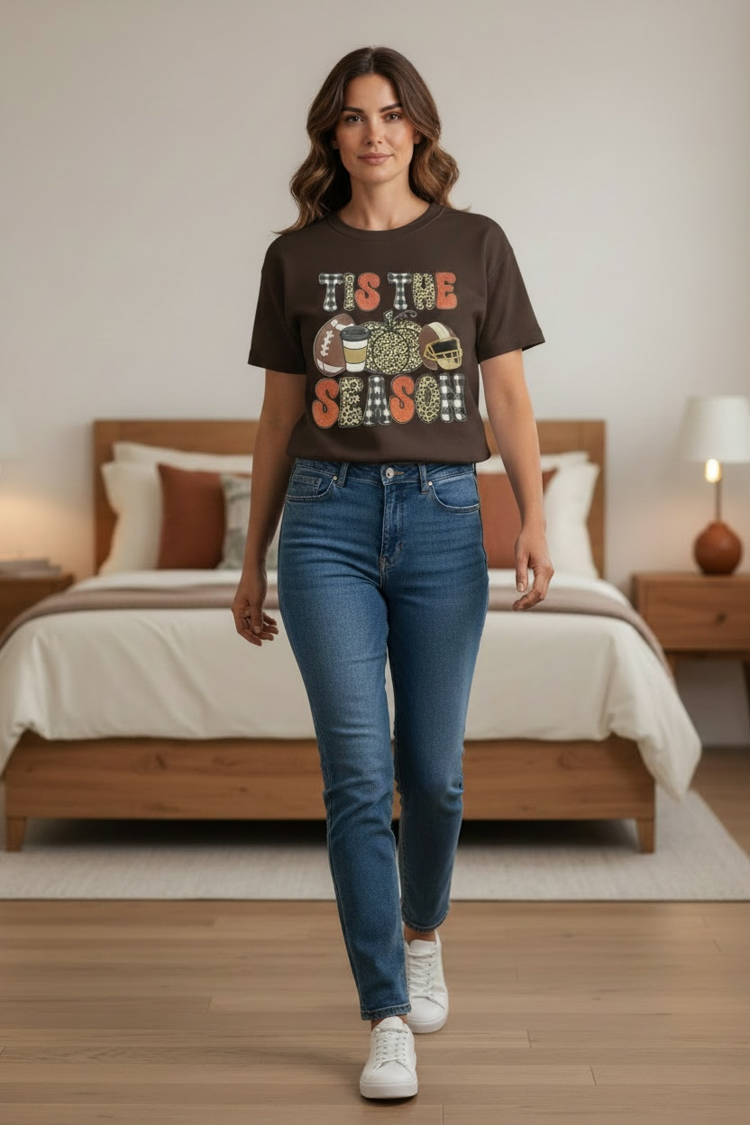 'TIS THE SEASON CREWNECK TSHIRT
